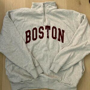 Brandy Melville Women's Grey Sweatshirt